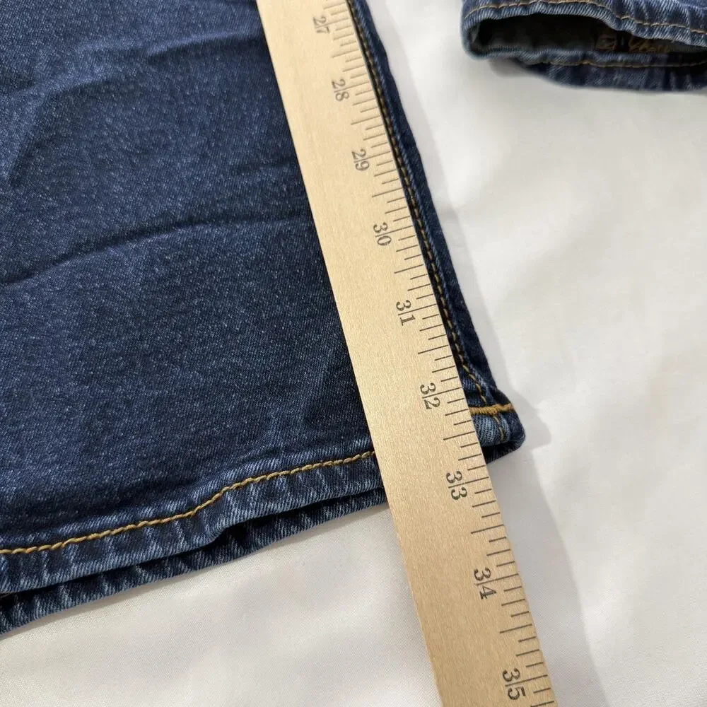 True Religion Ricky Jeans Mens 34x32 Blue Med Wash Relaxed Straight Denim